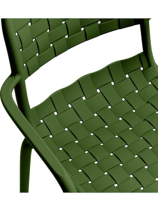 Scaun De Exterior Din Polipropilenă Tonic Verde Măsliniu
