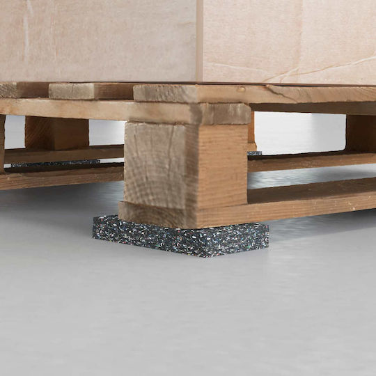 vidaXL Elastic Plastic Floor 3mm in Roll L1000xW10cm