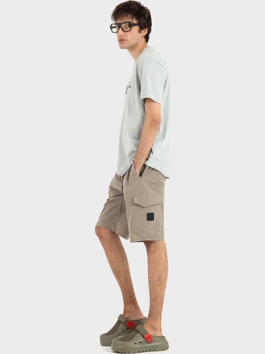 Ανδρική Βερμούδα Dark Beige