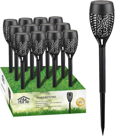 HOMie Set of 12 Solar Lights with Warm White Light 50x7.2cm