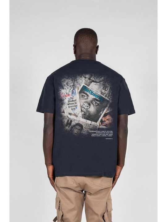 Legends Never Die X Heavy Oversized Tee 2.0 Navy