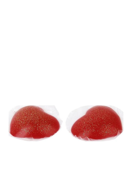 Kinksters Heart Nipple Covers Κόκκινα
