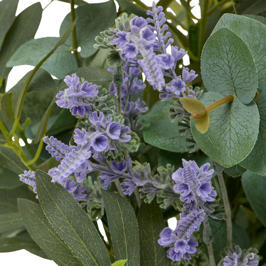 Künstliches Blumenstrauß Vasen Φ34.8x66 A-s Uda 214056 Keramisch