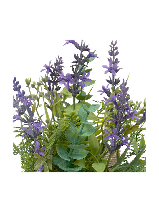 Τεχνητό Λουλούδι Γλάστρα 29εκ A-s Lavender 214055