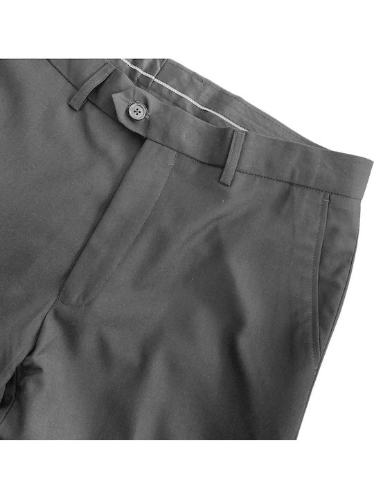 Suit Trousers in Relaxed Fit Black