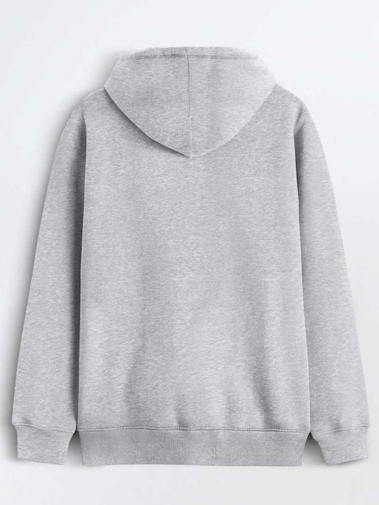 Herren Sweatshirt mit Kapuze Salbei H0072GM