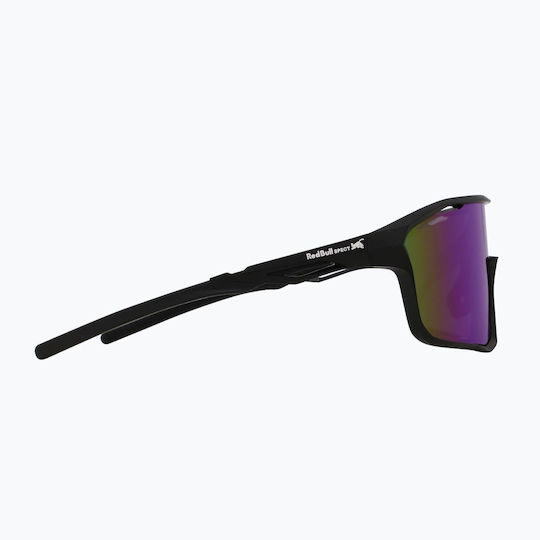 Red Bull Spect Cycling Glasses With Red Frame And Dark Mirror Polarized Photochromic Lenses