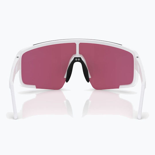 Bliz Nordic Cycling Glasses With White Frame And Polarized Photochromic Lenses