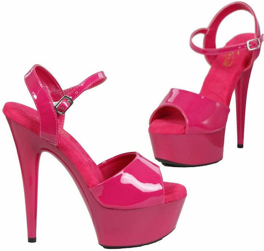 Dansing Heels Platforms Fuchsia