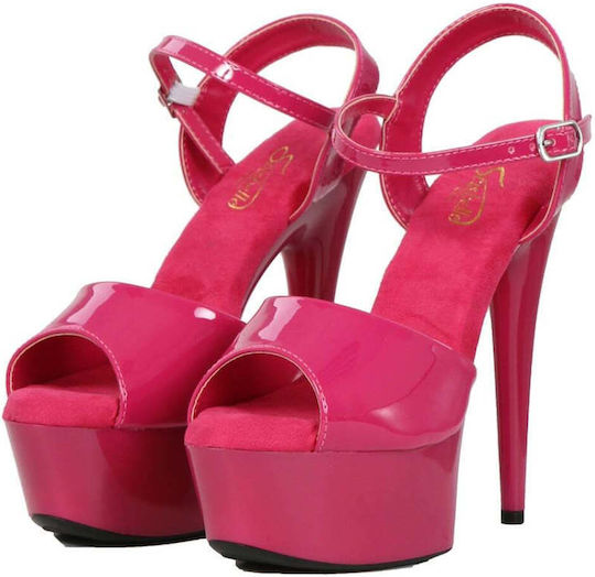 Dansing Heels Platforms Fuchsia