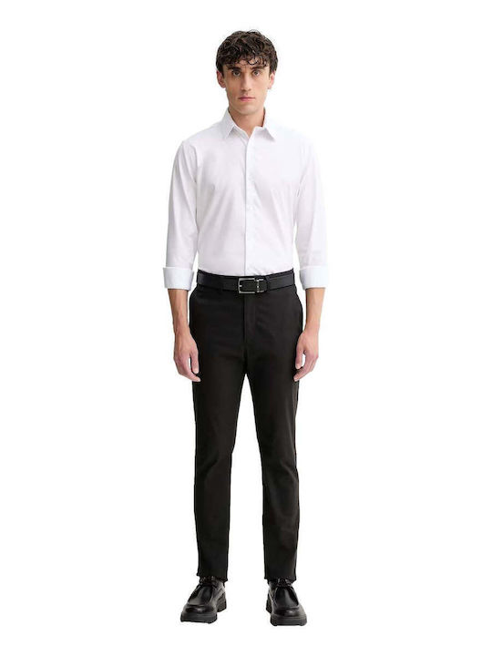 Παντελόνι Chino Ελαστικό σε Slim Εφαρμογή Black