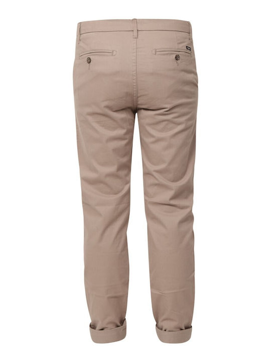 Hose Chino Elastisch Beige