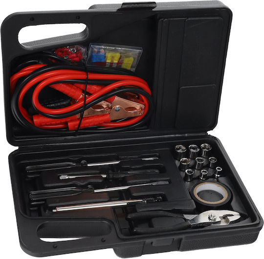 Einparts Automotive 34-piece Emergency Tool Kit Car Black Case