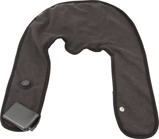 Massage Pillow for Neck & Back with Infrared Heating Gray