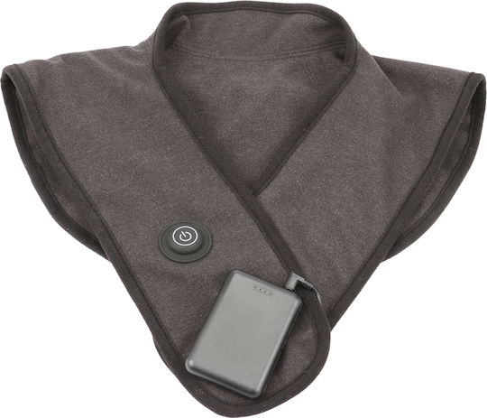 Massage Pillow for Neck & Back with Infrared Heating Gray