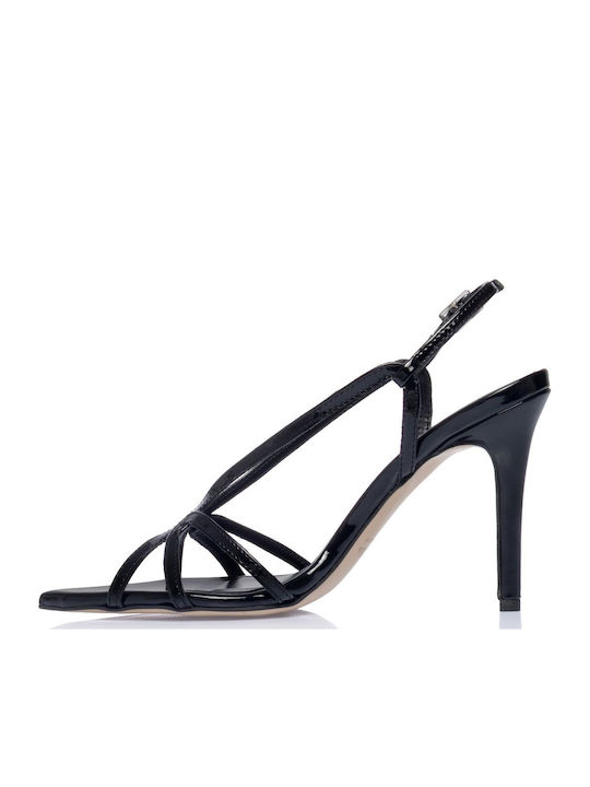 Sandale Din Piele Negre