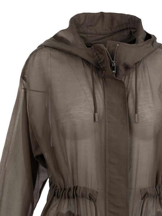 Women's Jacket for Winter Khaki