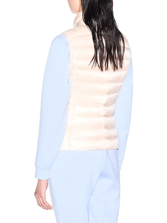 Armani Exchange Women's Sleeveless Jacket for Winter Pink
