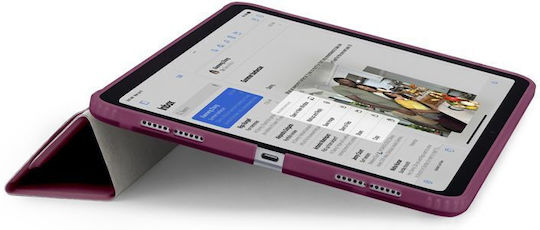 Pipetto Flip Cover Μπορντό (iPad (A16), iPad 2022)
