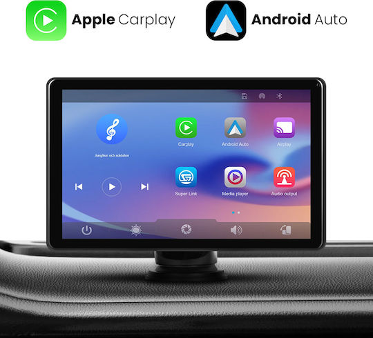 Avizar 8-inch Touchscreen Carplay Android Auto Black
