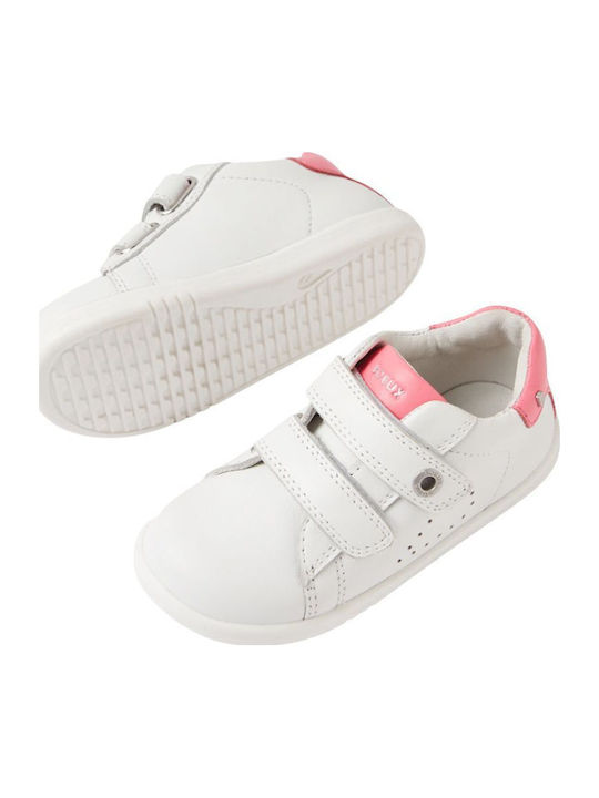 Step Παιδικά Sneakers με Σκρατς Λευκά