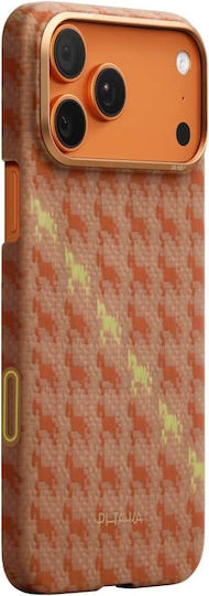 Pitaka Back Cover Πλαστικό 1.39mm Πορτοκαλί (iPhone 17 Pro Max)