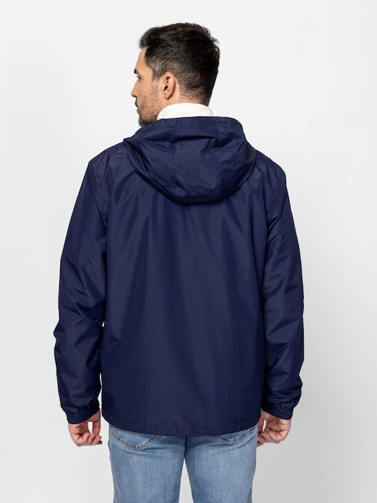 Wasserdichtes Herren Jacke Dunkelblau