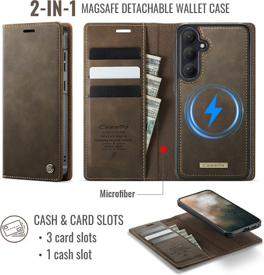Caseme Book Silikon Braun (Galaxy S26+)