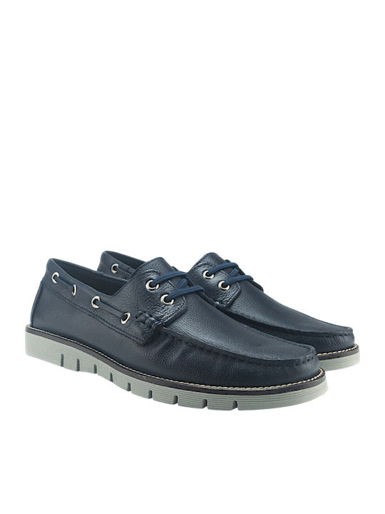 Men's Moccasins in Blue Colour
