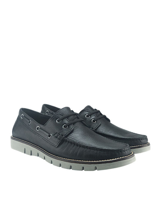 Men's Moccasins in Black Colour