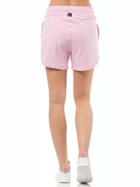 Pantaloni Scurți Roz de Damă