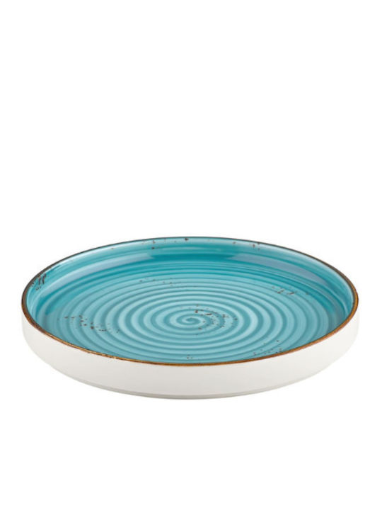 By Bone Shallow Porcelain Plate 16cm 6 Pieces