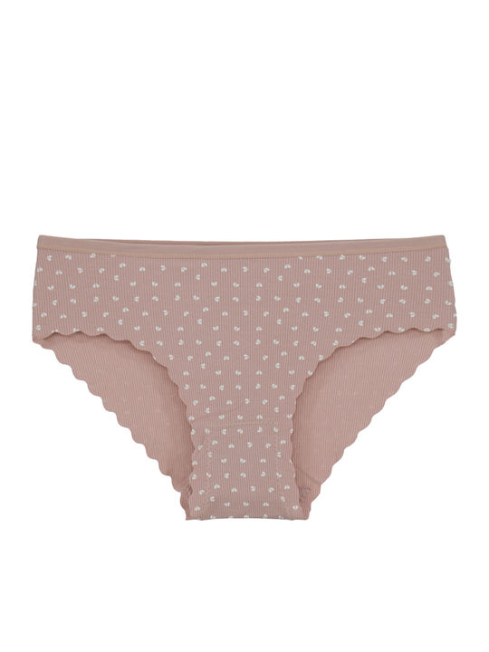 Chiloți Pentru Femei Slip Talie Înaltă MultiPack Fără Cusături 8 Pack Laser Cut