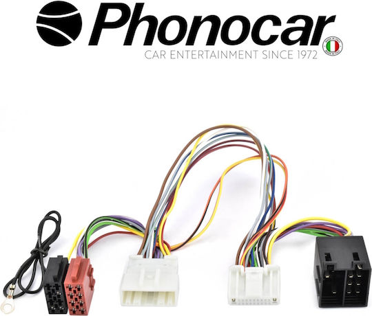 Phonocar Φίσα ISO Αυτοκινήτου Nissan / Opel / Renault / Subaru