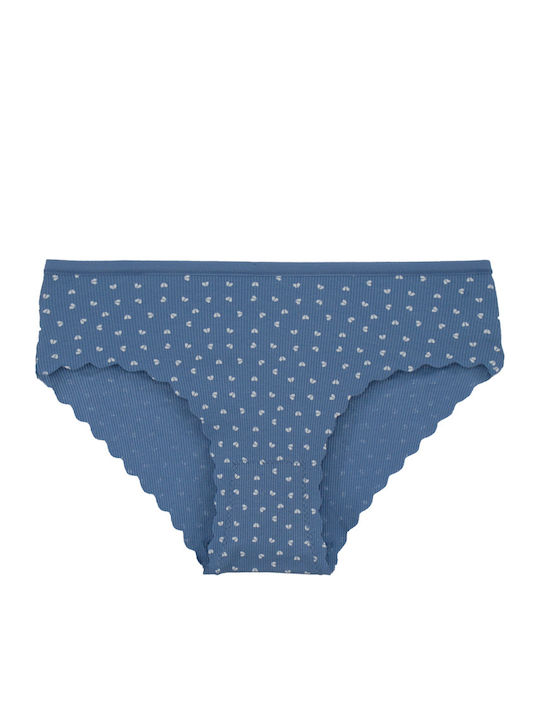 Chiloți Pentru Femei Slip Talie Înaltă MultiPack Fără Cusături 8 Pack Laser Cut