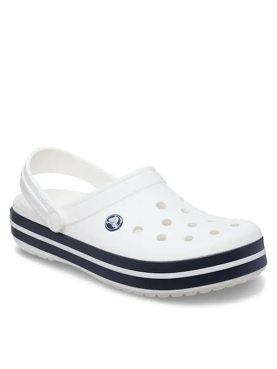 Crocband Clog Kids Anatomic Beach Clogs White