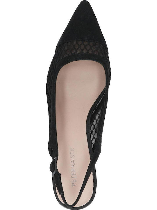 Suede Γόβες Μαύρες