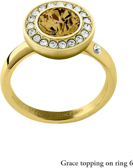 Dyrberg Kern Grace Sg Golden Topping 450037 Steel