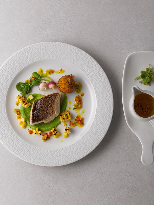 Churchill 1795 Shallow Serving Plate from White Porcelain 26.1cm 12 Pieces