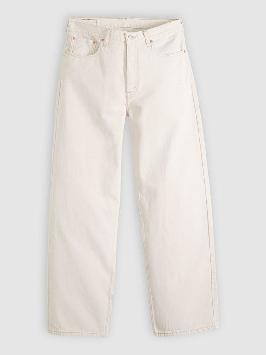 578 Men's Jeans Pants with Loose Baggy Fit Beige
