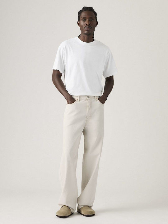 578 Men's Jeans Pants with Loose Baggy Fit Beige