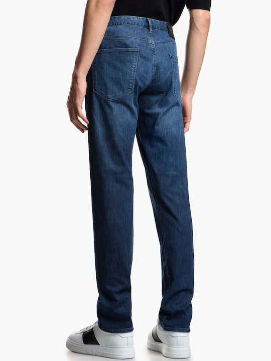 Men's Jeans Pants with Slim Fit Blue
