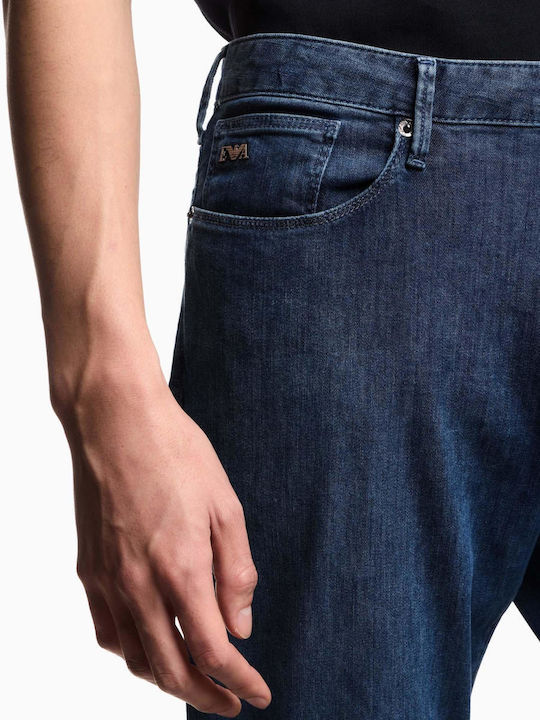 Men's Jeans Pants with Slim Fit Blue