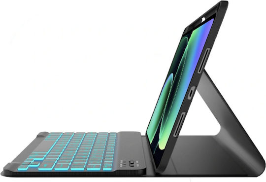 Tech-Protect Flip Cover mit Tastatur Schwarz für Xiaomi Pad 7 / 7 Pro / 8 / 8 Pro