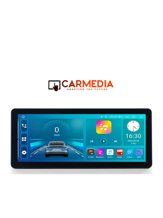 Carmedia Car Audio System for Kia Ceed 2006-2009 Bluetooth USB Wi-Fi GPS Apple CarPlay Android Auto with 12.3 Inch Touch Screen