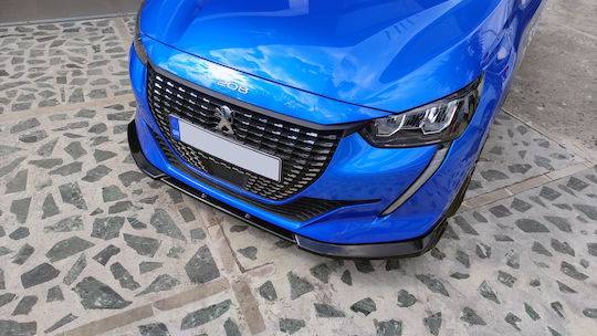 Motordrome Spoiler Car Front Compatible with Peugeot 208 2020