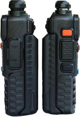 Baofeng UV-5R Wireless Transceiver UHF/VHF 5W with Monochrome Screen
