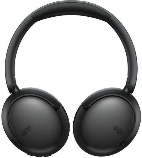 QCY H2S Lite Wireless / Wired On Ear Headphones with 60 Hours Playing Time Black
