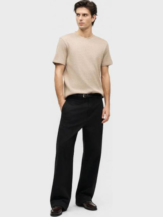 T-shirt Open Brown