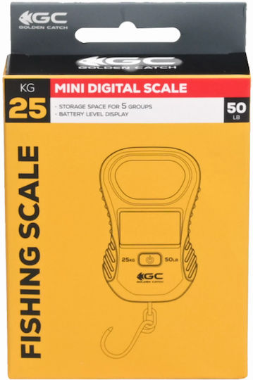 Golden Catch Electronic Professional Precision Scale with Weighing Capacity 25kg